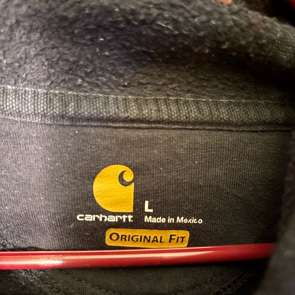 Carhartt Black Original Fit hoodie